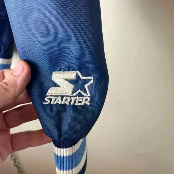 Vintage Starter Spellout Pullover Light Jacket - Picture 7 of 8